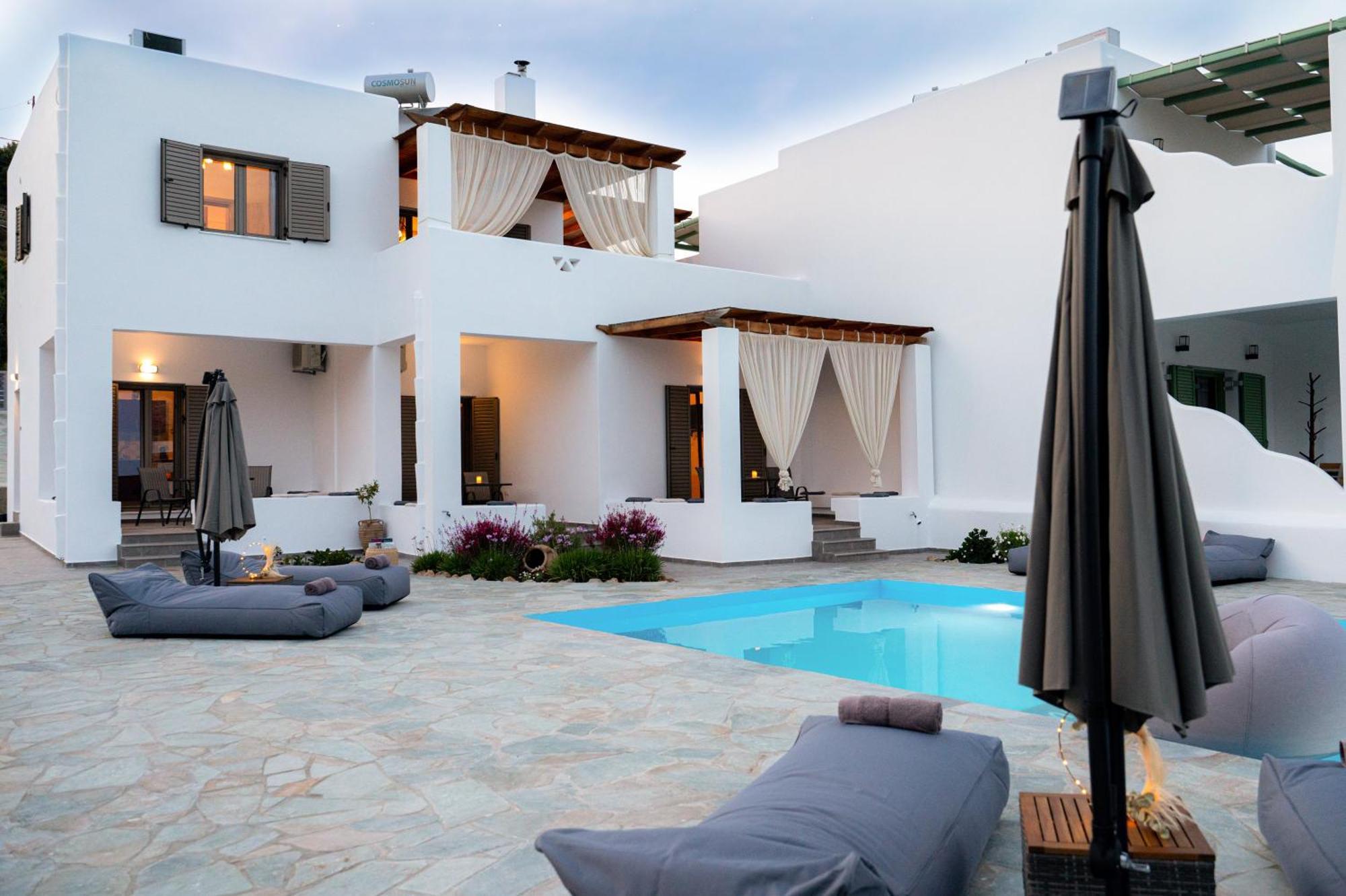 Sea And Sun Villa Kalamitsa Екстериор снимка