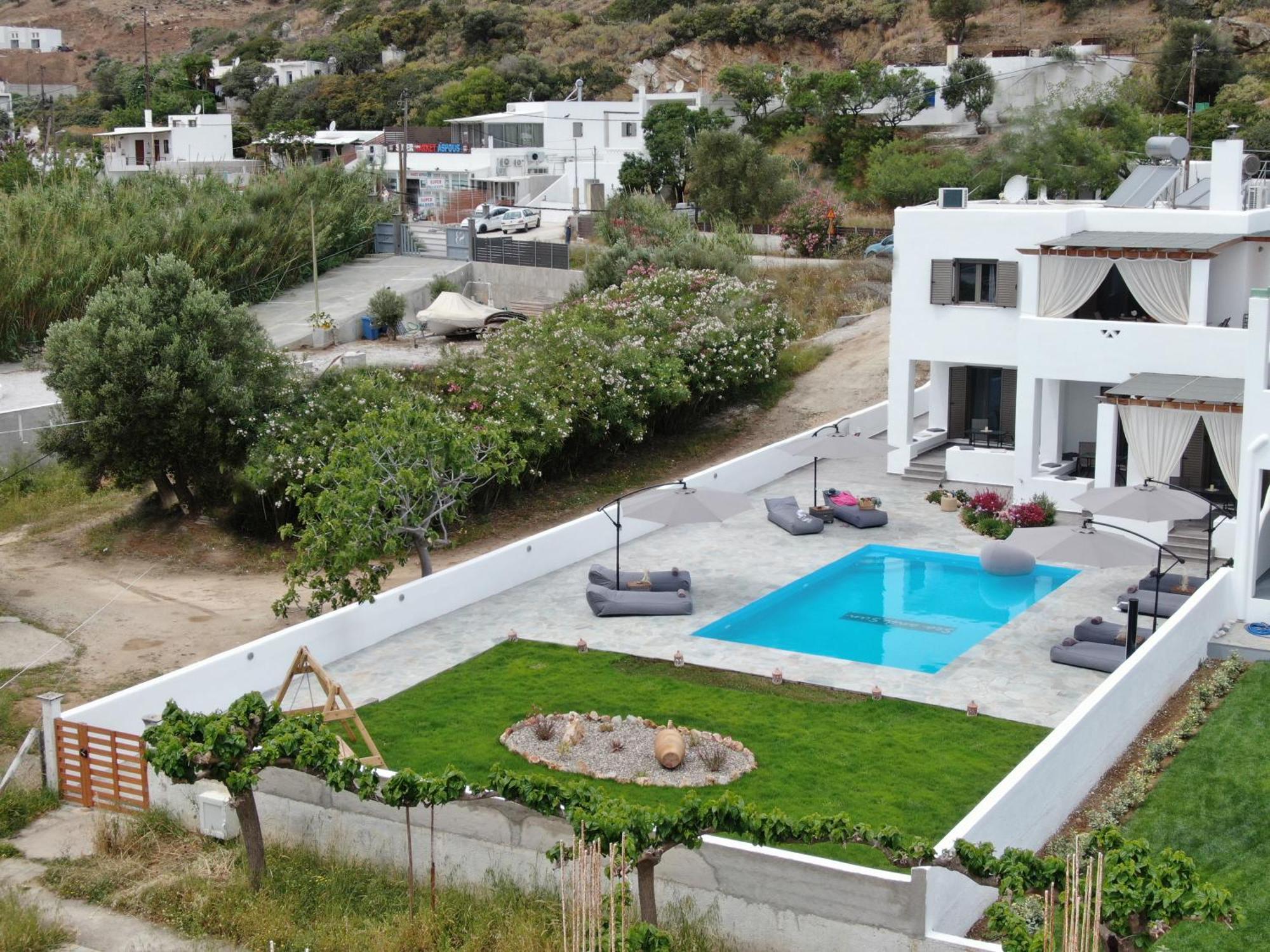 Sea And Sun Villa Kalamitsa Екстериор снимка